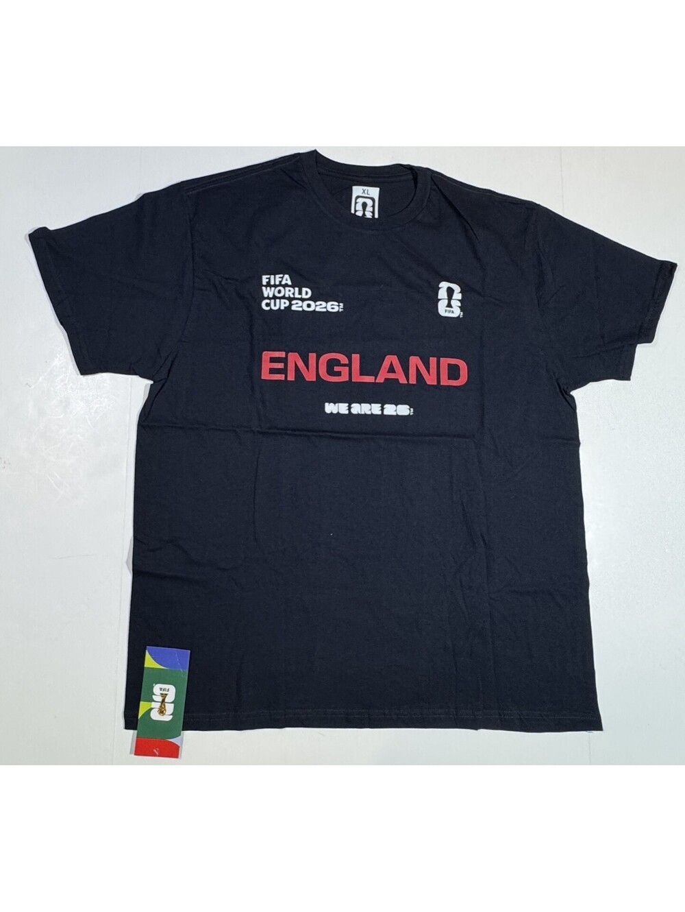 FIFA World Cup 2026 Team England T Shirt Soccer Football Mens XL NWT